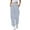 Blue, variant on Charmgo Sweatpants Women, Women's Fashion Stripe Print Casual Pants with Pocket High Waisted Joggers for Women, Pants for Women Trendy Beige L