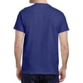 thumbnail image 3 of Jnriver Men's Short Sleeve Lightweight Heavy Cotton T-Shirt Regular-Fit Crewneck Tee for Casual Wear Gym Workout Summer Outfit - Cobalt - S, 3 of 3