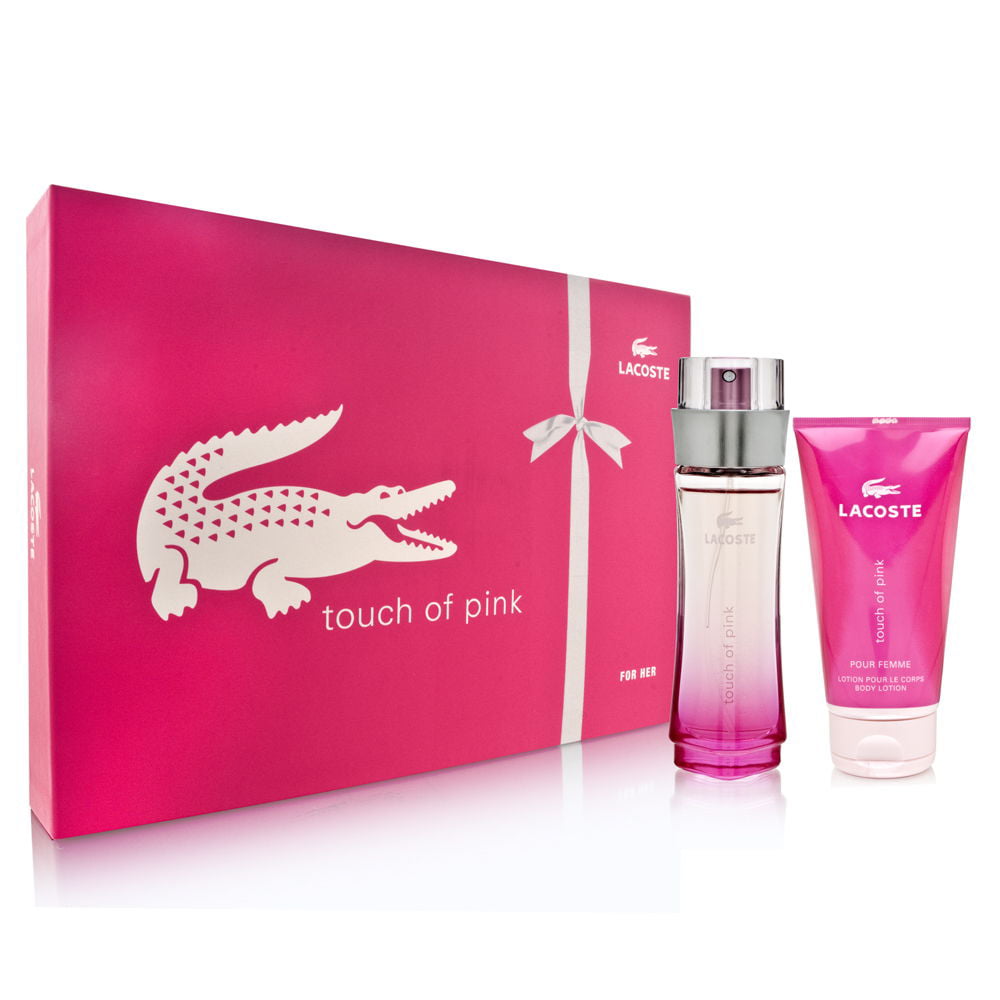 Lacoste Touch of Pink Lacoste for Women 2 Piece Includes: 3.0 oz Eau de Toilette Spray + 5.0 oz Body Lotion - Walmart.com