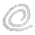 thumbnail image 5 of Cadena de borla de diamantes de imitación, forma redonda, 2,2 cm de ancho, diseño de borla de moda, recorte arbitrario, decoración de ropa, diamantes blancos plateados, 5 of 5