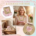 thumbnail image 3 of Mothers Day Gift for Mom– Rose Quartz Heart Pocket Hug, Natural Crystal Love Stone Keepsake with Message Card & Gift Box, Love Gift from Daughter Son(1PC), 3 of 7