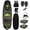 Yellow, variant on XRELIATECH Carbon Fiber High-Speed Electric Surfboard,14 KW Water Jet Surf Board,Max Speed 55 km/h,Battery Life 60 Min,IP67 Waterproof,Electronic Surfboard for Adult,Custom Design Pattern