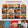 thumbnail image 3 of Emeril Lagasse Everyday 360 Stainless Steel Air Fryer, 360° Quick Cook Technology, XL capacity, 9-in-1, 12 Pre-Set Cooking Functions including Bake, Rotisserie, Broil, Pizza, Slow Cook, Toaster, 3 of 5
