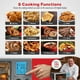 thumbnail image 3 of Emeril Lagasse Everyday 360 Stainless Steel Air Fryer, 360° Quick Cook Technology, XL capacity, 9-in-1, 12 Pre-Set Cooking Functions including Bake, Rotisserie, Broil, Pizza, Slow Cook, Toaster, 3 of 5