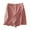 Pink, variant on Jewelreauty Womens Wrap Skort Shorts High Waisted Casual Solid Color Cotton Linen Shorts