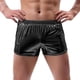 thumbnail image 1 of WILLBEST Pantalones Cortos de Moda para Hombre, de Verano, de Material Brillante, Holgados, Cómodos, de Color Sólido, Informales y Populares., 1 of 3