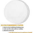 thumbnail image 5 of 9 Inch Non-Stick Cheesecake Pan Pan With Removable Bottom / Leakproof Cake Pan With 50 Pcs Parchment Paper, 5 of 5