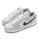 thumbnail image 1 of Ni-k-e Air Jordan 1 Low GS AJ1 Georgetown Kids Youth Women Casual Shoes 553560-146, 1 of 6