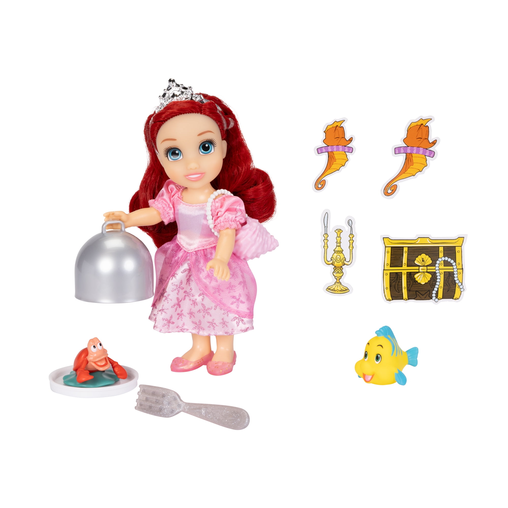 Disney Princess Sea and Land Ariel Petite Doll Set  (图3) Disney Princess Sea and Land Ariel Petite Doll Set  (图3)