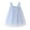 Light Blue, variant on Toddler Dress Kids Baby Girls Mesh Dress Cute Summer Mesh Sequin Star Rainbow Suspenders Dress Under 10$