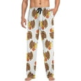 thumbnail image 3 of HPINK-T Thanksgiving Turkey Pajama Pants for Men Pajama Bottoms Sleep Lounge Pjs Pantsc, 3 of 7