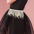 thumbnail image 3 of unbranded De Color Marfil Para De Ropa Con Exquisito Y Textura Fina, 3 of 7