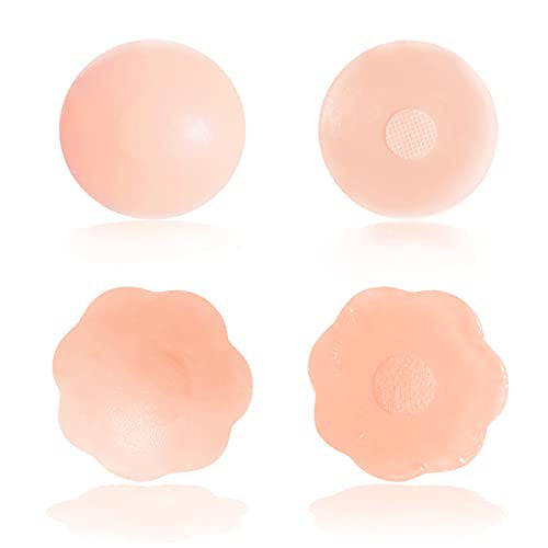 10Pairs Nipple Cover Ladies Breast Lift Petal Pasties Patches Sticky Nude 