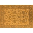 thumbnail image 1 of Ahgly Company Indoor Rectangle Oriental Orange Traditional Area Rugs, 7' x 9', 1 of 4