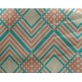 thumbnail image 4 of oneOone Georgette Viscose Fabric Diamond Geometric Print Sewing Fabric BTY 42 Inches Wide, 4 of 4