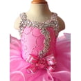 thumbnail image 5 of Jenniferwu G037-1 Infant Toddler Baby Newborn Little Girl's Pageant Party Birthday Dress Pink Size 3T, 5 of 5