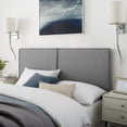 thumbnail image 4 of Modern Sleep Ranier Squares Upholstered Wood Headboard, Multiple Colors & Sizes, 4 of 9