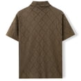 thumbnail image 4 of Womens Summer Shirts 2026 Lightweight Lace Short Sleeve Button Down Shirt For Oversized Casual Blouse Hollow Out Top Trendy Flowy Tees, 4 of 9