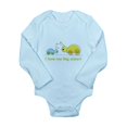 thumbnail image 1 of CafePress - Lollibib_Luvmybigsis Body Suit - Long Sleeve Infant Bodysuit, 1 of 1