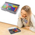 thumbnail image 5 of 3d Puzzle Wisdom Board Games Classic Puzzle Pyramid Plate Iq Tester Children Logical Mind Game Pyramid Beads Puzzle Brain Toys, 5 of 5