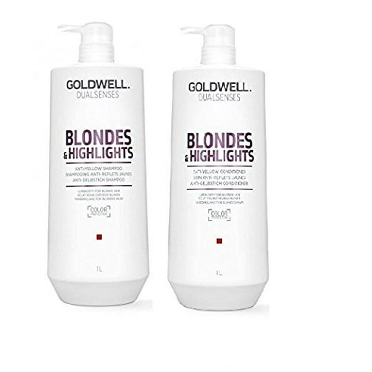 Forge Umoderne konstruktion Goldwell Dualsenses Blonde And Highlights Anti-Yellow Shampoo & Conditioner  Duo Set - Walmart.com