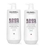 Goldwell Dualsenses Blonde And Highlights Anti-Yellow Shampoo & Conditioner Duo Set