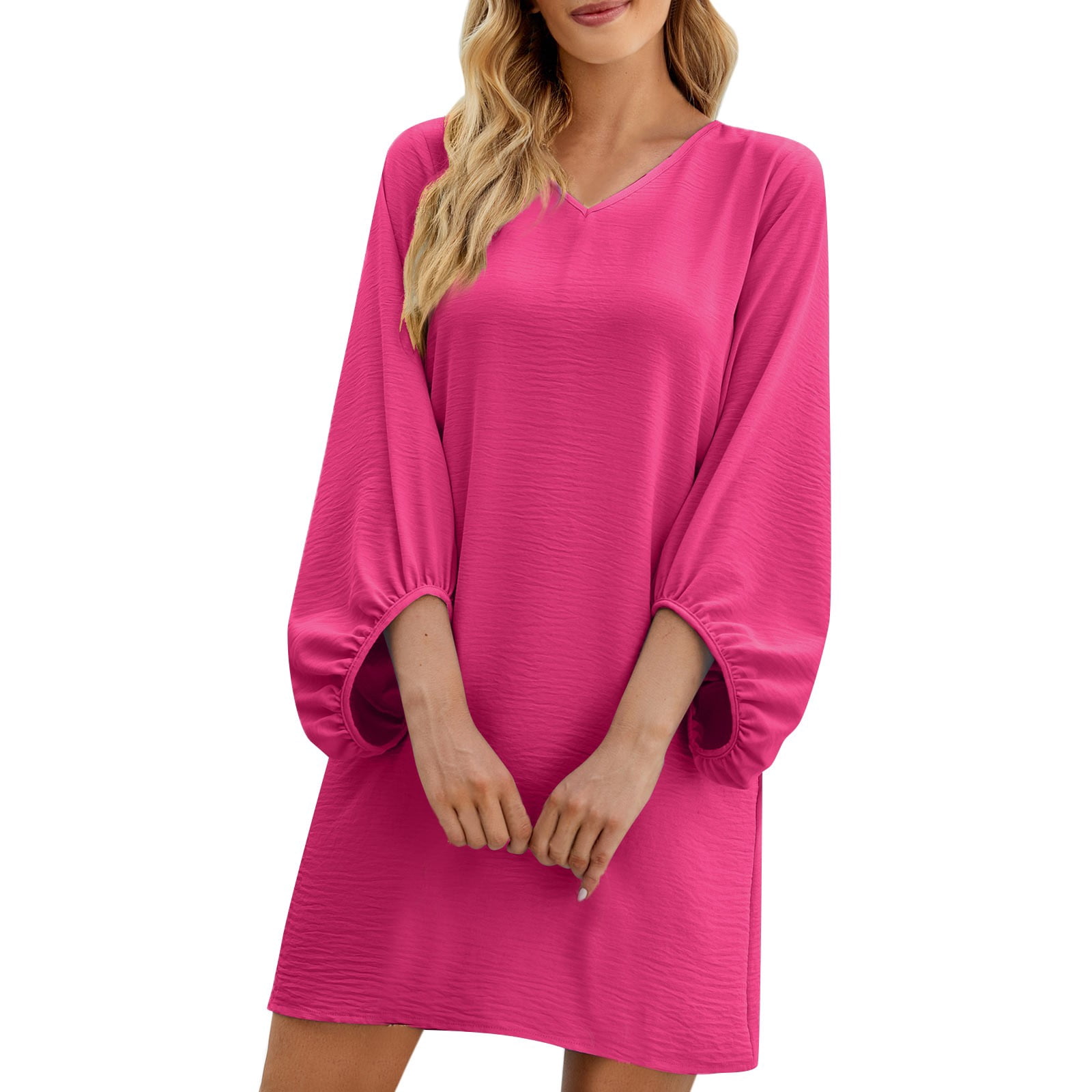 NECHOLOGY Cotton Knit Dress Womens 