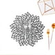 thumbnail image 2 of 4 manteles individuales negros, manteles individuales redondos huecos, manteles individuales redondos, manteles individuales de plástico, utilizados para aislamiento térmico de platos y decoración de mesa (negro) JM, 2 of 5