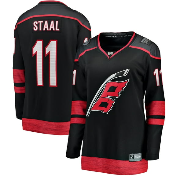 Women's Fanatics Jordan Staal Black Carolina Hurricanes Alternate Breakaway Jersey