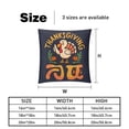 thumbnail image 5 of Thanksgiving Font Decorative Bed Pillow Covers Throw Pillows Set with Unique Patterns for all Occasions - 16x16, 18x18, 20x20 inches - 2 Pack Pillow Inserts Included, 5 of 6