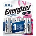 thumbnail image 1 of Batería Energizer Ultimate Lithium AA 1,5 V (paquete de 6), 1 of 8