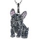 thumbnail image 1 of Cadena con Dije de Dama High Monaco DogNeck02 Bulldog Negro, 1 of 5