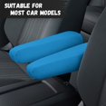 thumbnail image 3 of Yuyamidu Blue Car Front Seat Armrest Covers 2 PCS Auto Armrest Protector Accessories Elastic Car Armrest Handle Cover Anti-Scratch Armrest Cover for Most Car Truck SUV, 3 of 7