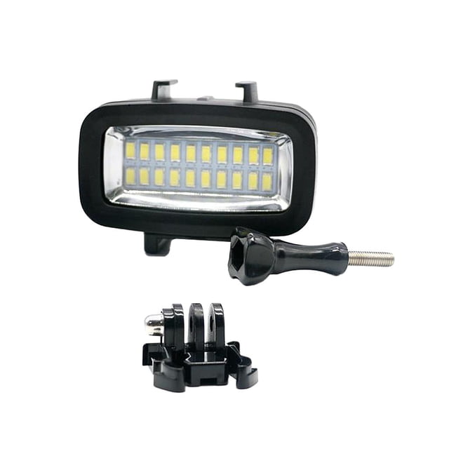Kit de Lámpara de Video Portátil shamjiam Luz de Relleno LED a Prueba de Agua Shamjiam luz de buceo led luz