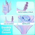 thumbnail image 4 of Traje de baño de una pieza Get Trend Disney Stitch para niñas de 13 a 14 años, 4 of 5