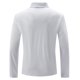 thumbnail image 4 of pstuiky hombres de manga larga, Camisa blusa de manga larga con cuello alto y botones estilo casual a la moda para hombre Tops casuales para hombres xl, 4 of 5