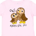 thumbnail image 4 of Inktastic Owl Always Love You Cute Owl Family Boys or Girls Toddler T-Shirt, 4 of 5