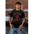 thumbnail image 4 of Funny Awesome Flaming Hot Sauce Joke Men's Graphic T Shirt Tees Brisco Brands X, 4 of 6