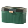 thumbnail image 2 of Xuanheng Family First Aid Box Household Storage Case for Arts Crafts Travel Workplace L Dark Green, 2 of 8
