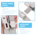 Stri Door Lock Latch 90 Degree Pocket Door Lock Stainless Steel Sliding