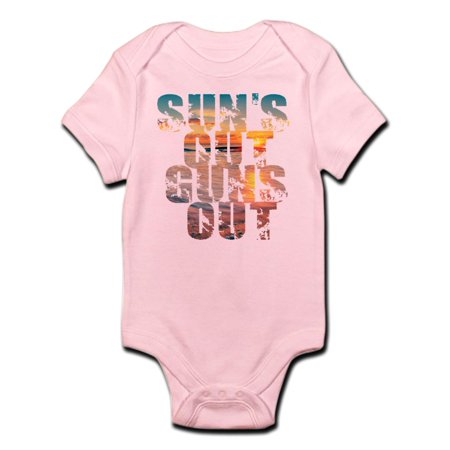 

CafePress - Suns Out Guns Out Summer Body Suit - Baby Light Bodysuit