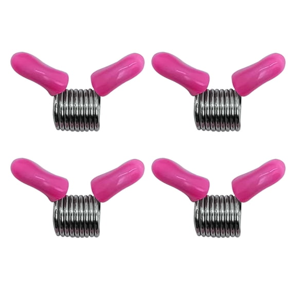 Set of 4 Jewelry Bead Stopping Bead Holders Jewelry Making Tool Alloy Texture Suitable for Beading and Crafting