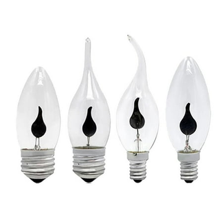 

E14 E27 LED Edison Bulb 3W 220V Flame Fire Lighting Lampara Tungsten Vintage
