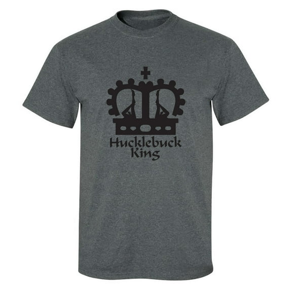Hucklebuck King Adult Short Sleeve T-shirt