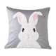 thumbnail image 2 of Uuiauoio Easter Pillow Covers Bunny Throw Pillow Covers 18 x 18 Inch Easter Decoration Rabbit Cushion Case for Bedroom Sofa Couch Easter Holiday Festivals Home Decor, 2 of 6