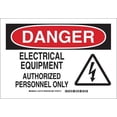 thumbnail image 1 of BRADY 131719 Danger Sign, 7inHx10inW, Sticking Polyestr, 1 of 1