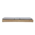 thumbnail image 2 of Pangea Home Mico Modern Style Acacia Wood Lounger in Gray/Natural Finish, 2 of 3