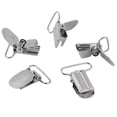 thumbnail image 1 of 10 Pinzas Para Chupete, Pinzas De Metal Plateado De Alta Resistencia Para La Dentición Del Bebé, Pinzas Para Chupete, Juguetes De Dentición, Mantas Y Baberos., 1 of 7