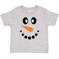 thumbnail image 3 of Inktastic Cute Smiling Snowman Face with Carrot Nose Boys or Girls Baby T-Shirt, 3 of 5