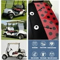 thumbnail image 6 of Snug Fit Golf Cart Seat Cover 51" x 31", Secure Microfiber Towel Blanket for EZGO, Club Car, Yamaha Bench Seats, 6 of 8